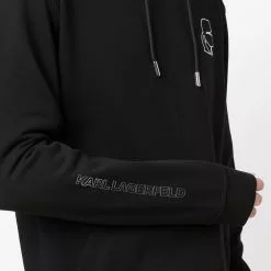 Karl Lagerfeld Karl print hoodie