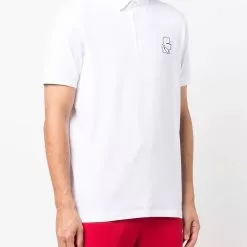 Karl Lagerfeld Karl print polo shirt