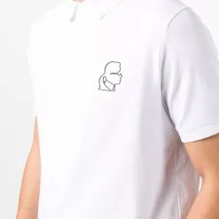 Karl Lagerfeld Karl print polo shirt