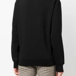 Karl Lagerfeld K/Maison-print rib-trimmed sweatshirt