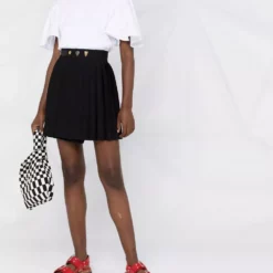 Karl Lagerfeld ruffled-sleeve T-shirt