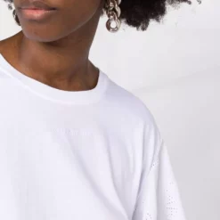 Karl Lagerfeld ruffled-sleeve T-shirt