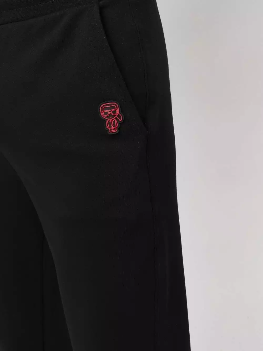Karl Lagerfeld ikonic patch track trousers