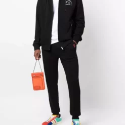 Karl Lagerfeld ikonic patch track trousers