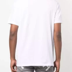 Karl Lagerfeld logo-print stretch-cotton T-shirt