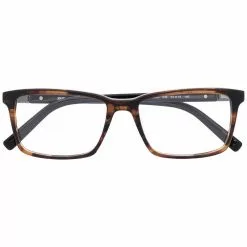 Karl Lagerfeld tortoiseshell square-frame glasses