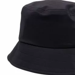 Karl Lagerfeld logo patch bucket hat