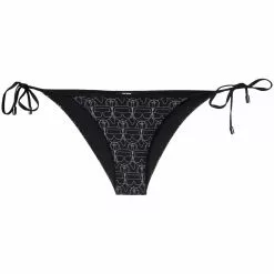 Karl Lagerfeld monogram-pattern side-tie bikini briefs