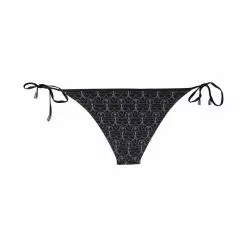 Karl Lagerfeld monogram-pattern side-tie bikini briefs