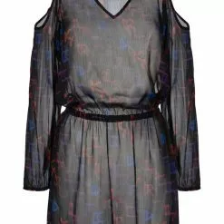 Karl Lagerfeld sheer beach short dress