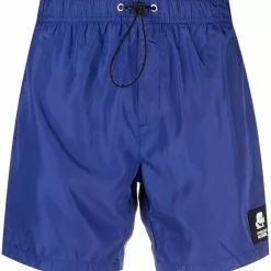 Karl Lagerfeld logo-patch boardshorts