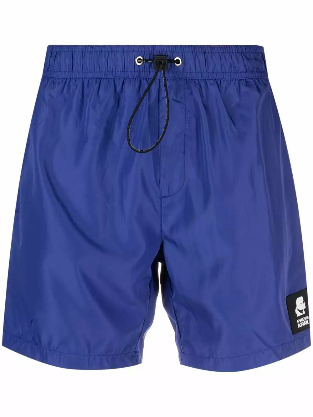 Karl Lagerfeld logo-patch boardshorts