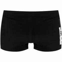 Karl Lagerfeld logo-print slip-on swimming trunks