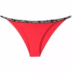 Karl Lagerfeld logo-waist slip-on bikini briefs