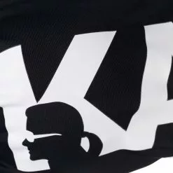 Karl Lagerfeld logo-print bandeau top