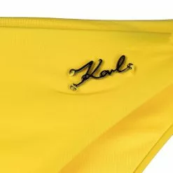 Karl Lagerfeld logo-letttering bikini bottoms