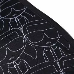 Karl Lagerfeld Karl icon triangle bikini top