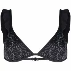 Karl Lagerfeld Karl icon triangle bikini top