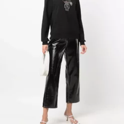 Karl Lagerfeld Karl-embellished long-sleeve top