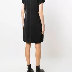 Karl Lagerfeld short-sleeved zip-up dress