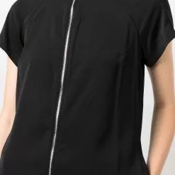 Karl Lagerfeld short-sleeved zip-up dress