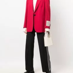 Karl Lagerfeld striped flared trousers