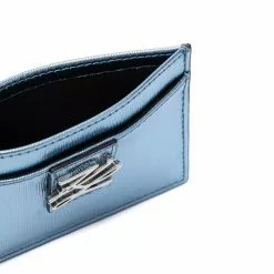 Karl Lagerfeld logo-plaque card holder