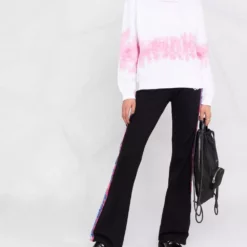 Karl Lagerfeld tie-dye logo sweatshirt