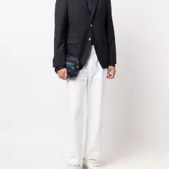 Karl Lagerfeld cotton navy shirt
