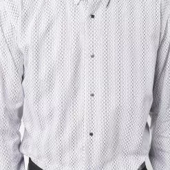 Karl Lagerfeld Modern Fit geometric-print shirt