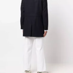 Karl Lagerfeld Flight K single-breasted wool coat