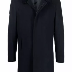 Karl Lagerfeld Flight K single-breasted wool coat