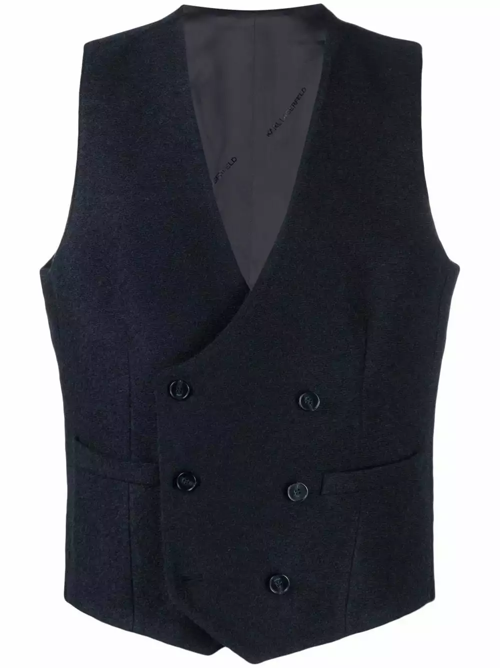 Karl Lagerfeld single-breasted waistcoat