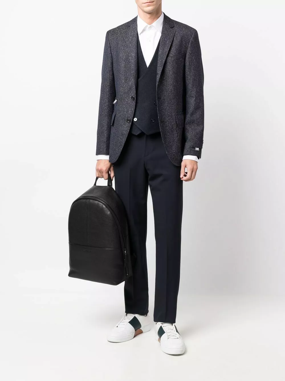 Karl Lagerfeld single-breasted waistcoat