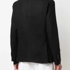 Karl Lagerfeld single-breasted pocket blazer