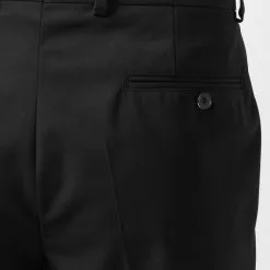 Karl Lagerfeld chain-detail pressed-crease tailored trousers