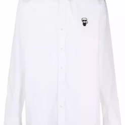 Karl Lagerfeld logo print shirt