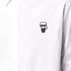 Karl Lagerfeld logo print shirt