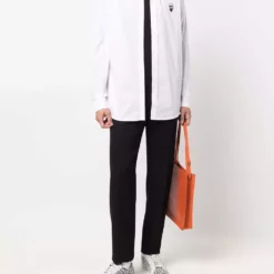 Karl Lagerfeld logo print shirt