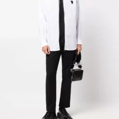 Karl Lagerfeld logo patch shirt