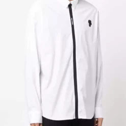Karl Lagerfeld logo patch shirt