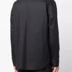 Karl Lagerfeld logo-print cotton shirt