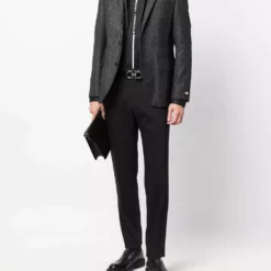 Karl Lagerfeld logo-print cotton shirt