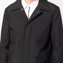 Karl Lagerfeld single-breasted mid-length coat