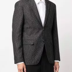 Karl Lagerfeld notched lapels blazer