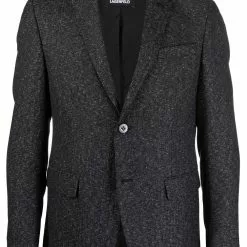 Karl Lagerfeld notched lapels blazer