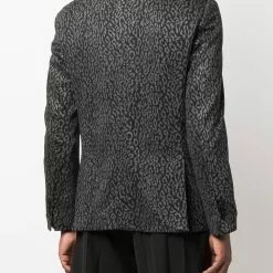Karl Lagerfeld patterned-jacquard blazer
