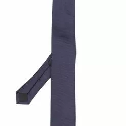 Karl Lagerfeld ribbed silk tie