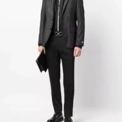 Karl Lagerfeld Thread tapered-leg trousers
