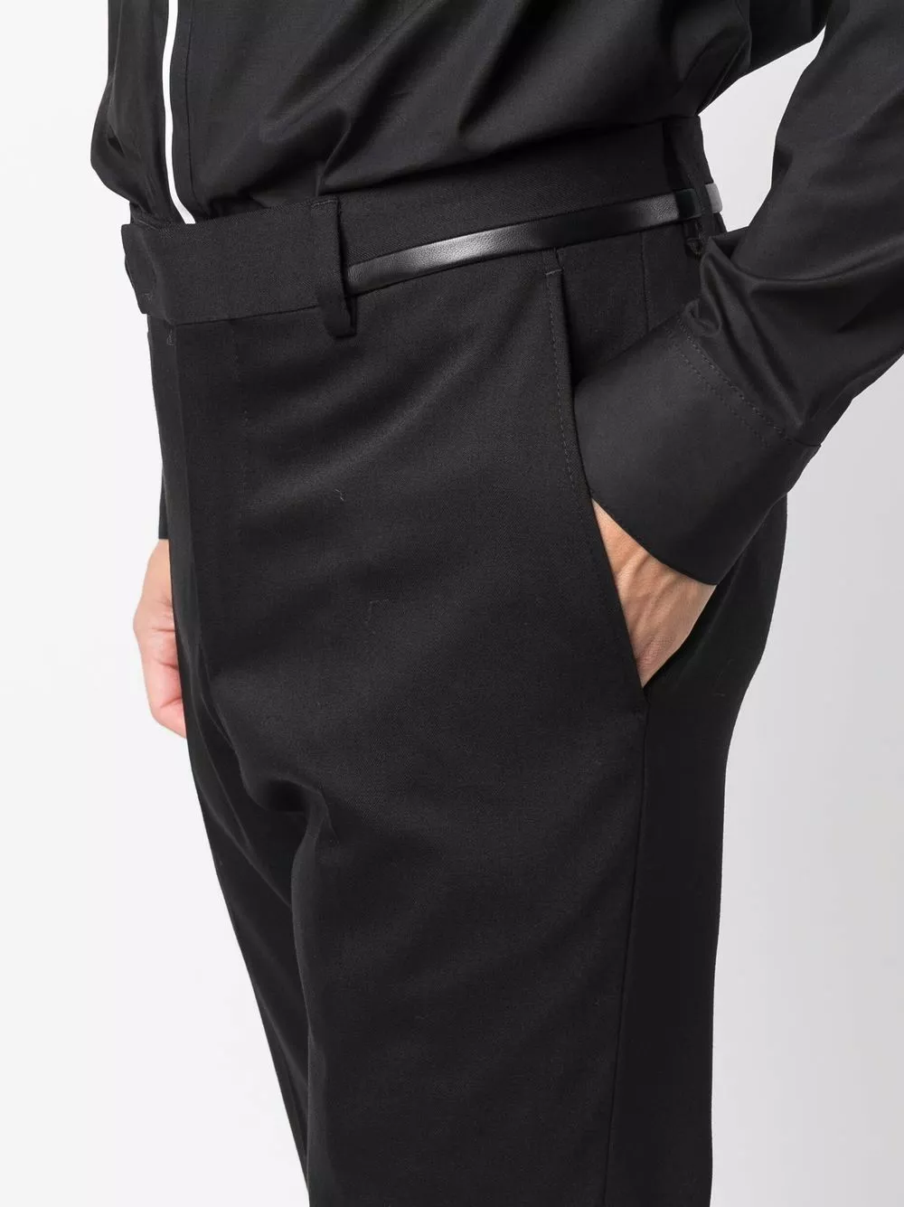 Karl Lagerfeld Thread tapered-leg trousers